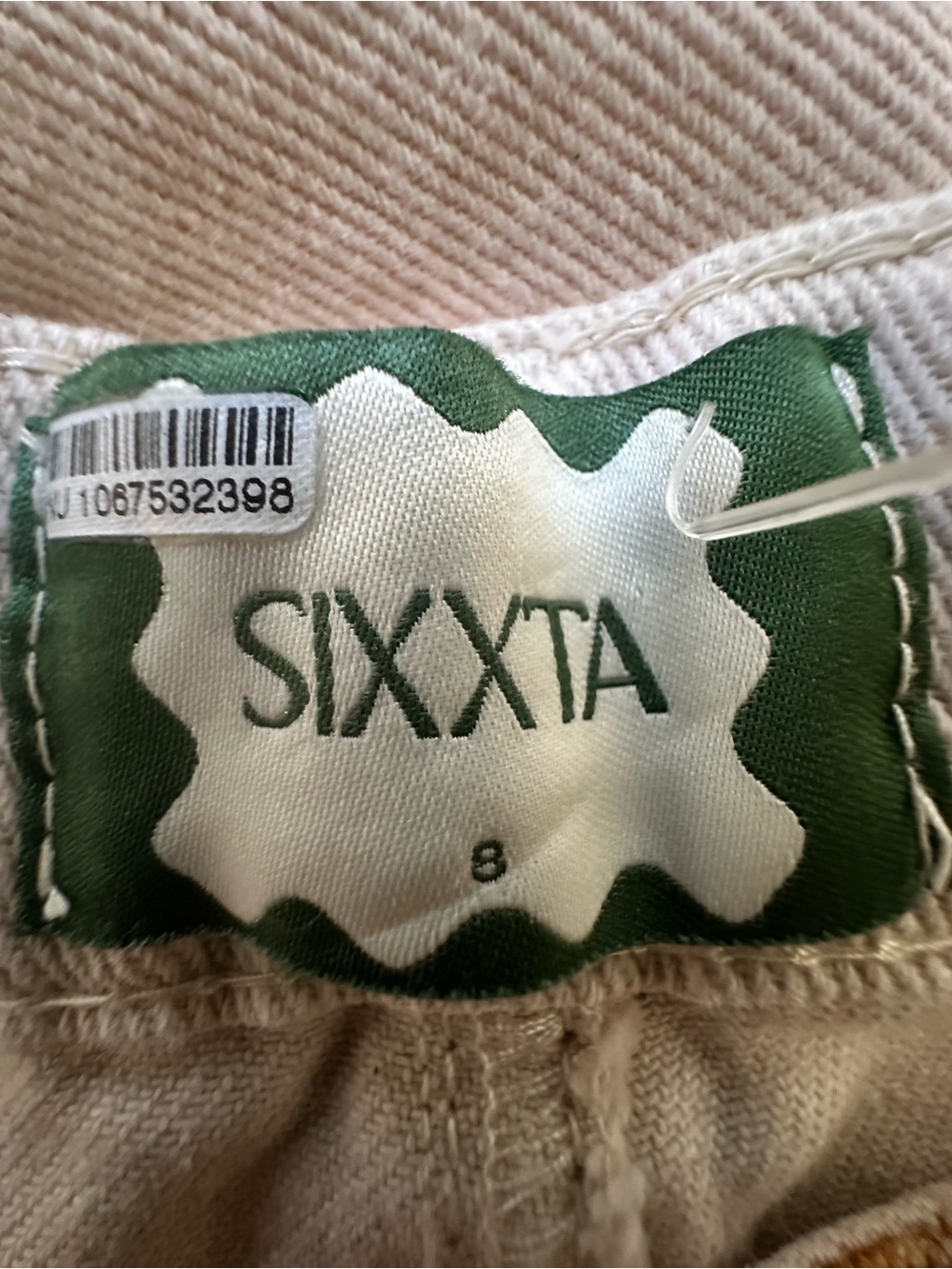 Sixxta High Rise Huevito Jeans Size 8 - Picture 5 of 5